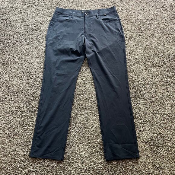 Travis Mathew Open To Close Tech Chino Pants Performance Blue Mens 36 (36x32) - Picture 1 of 8